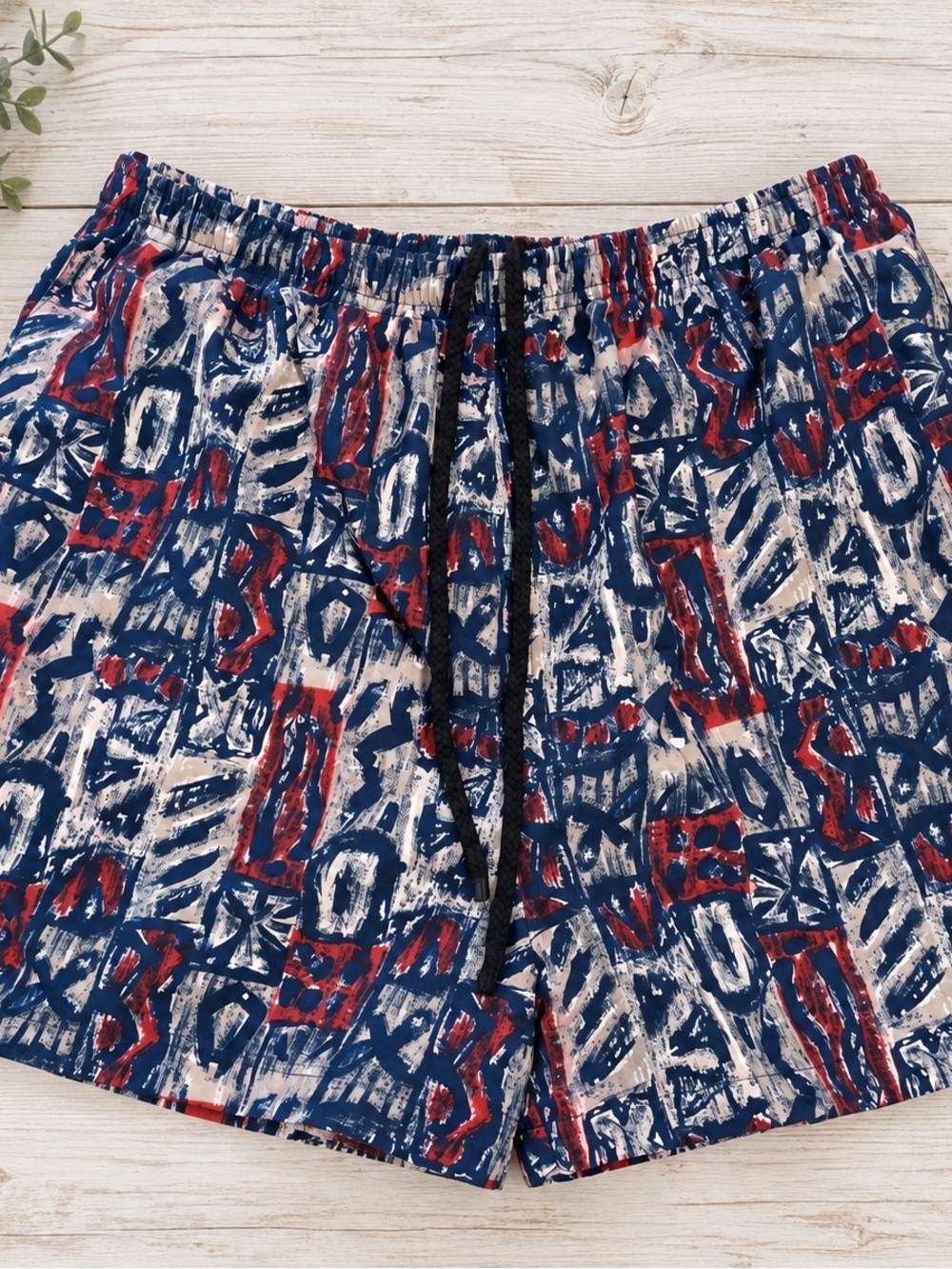 Men's vintage drawstring swim shorts x